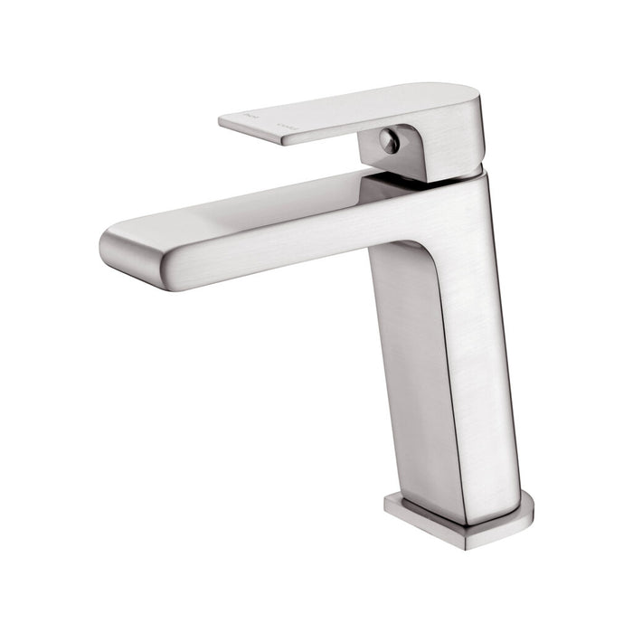 Nero Bianca Basin Mixer Brushed Nickel