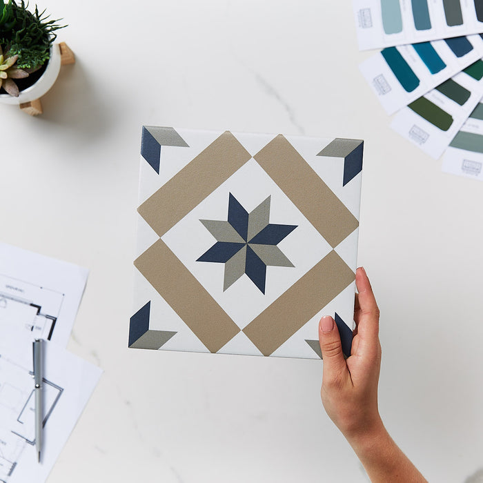 Picasso Encaustic Tile