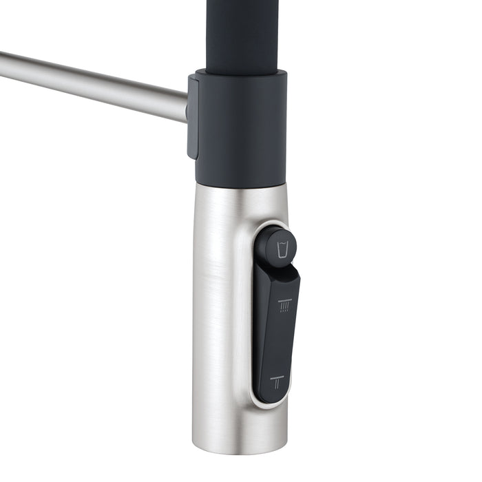 Kitchen Mixer Brushed Nicke