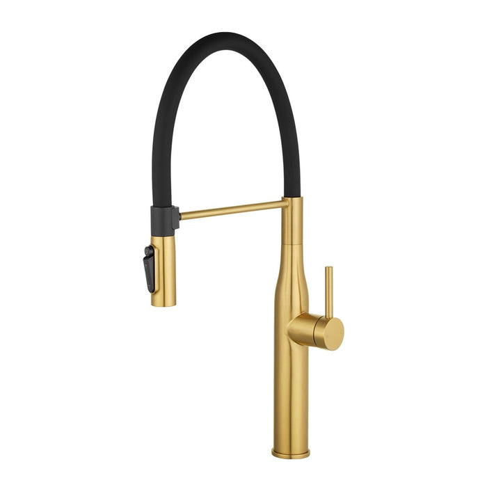 Kitchen Mixer  Brushed Brass