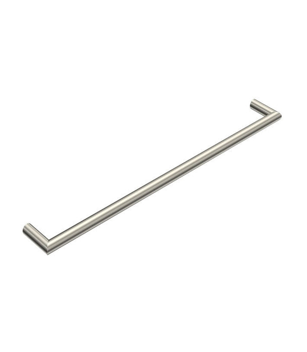 Tondo Single Towel Rail 600mm Brushed Nickel