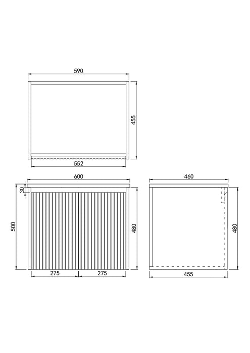 Ceto Brindabella Wall Hung Vanity