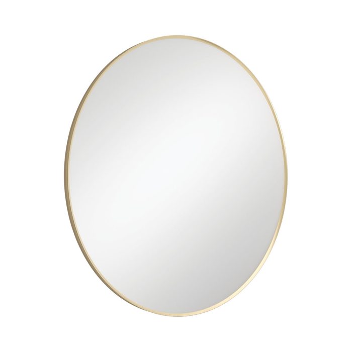 Reba Urban Brass Framed Mirror, 800mm