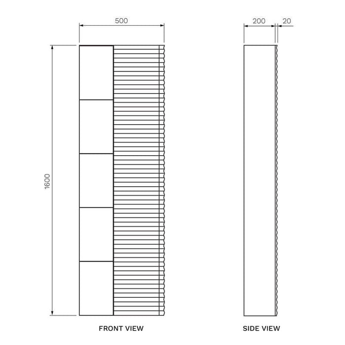 Loom Side Storage Unit