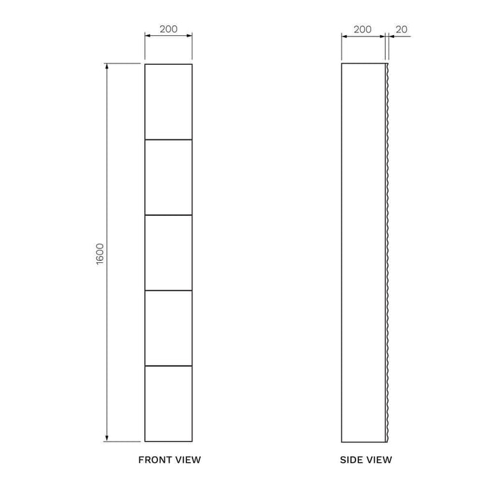 Loom Side Storage Unit