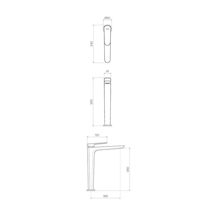 Loom Vessel Basin Mixer