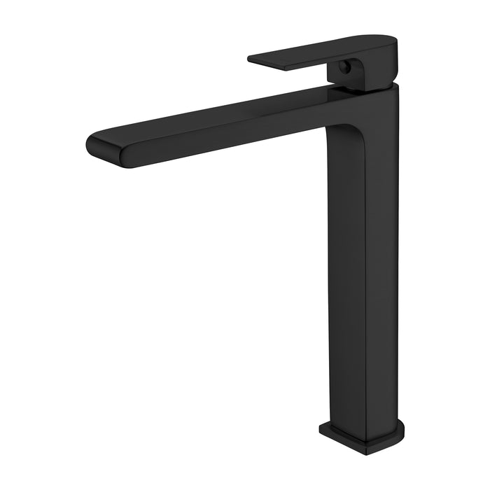 Nero Bianca Tall Basin Mixer Matte Black