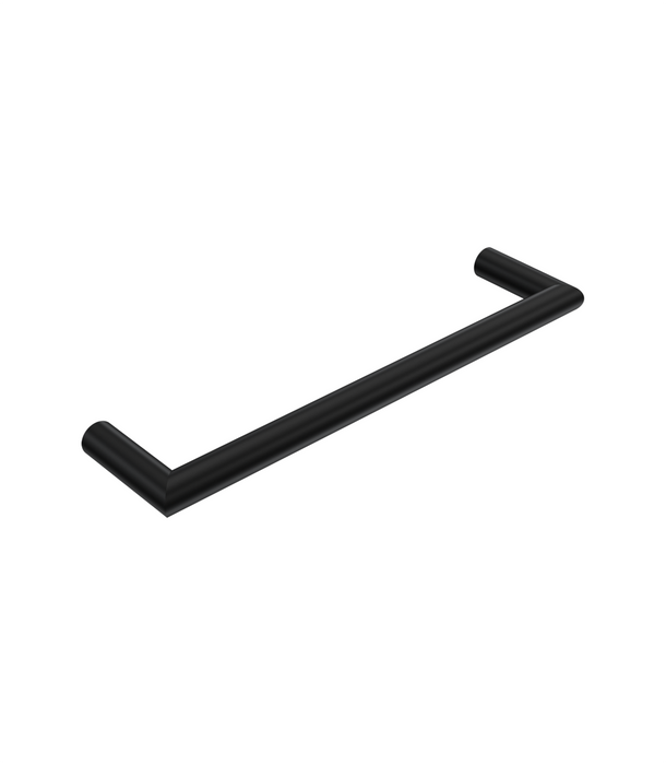 Tondo Single Towel Rail 300mm Matte Black