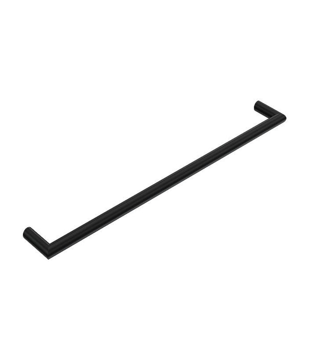 Tondo Single Towel Rail 600mm Matte Black