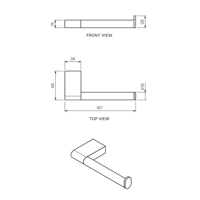 Linfa Toilet Roll Holder