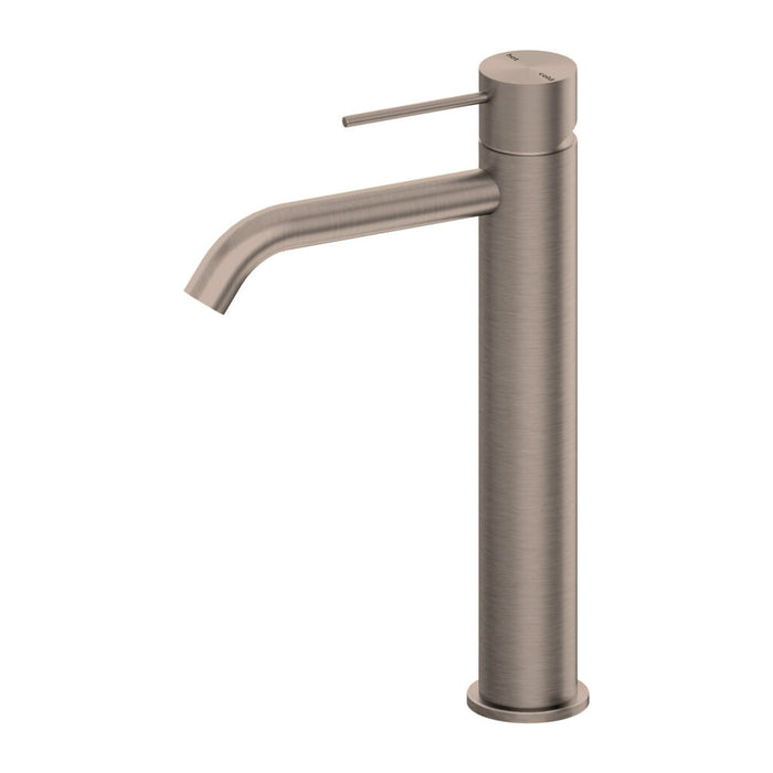 Nero Mecca Tall Basin Mixer Brushed Bronze