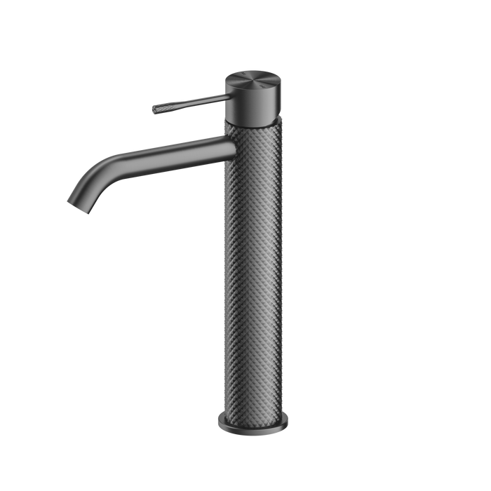 Nero Opal Tall Basin Mixer Graphite