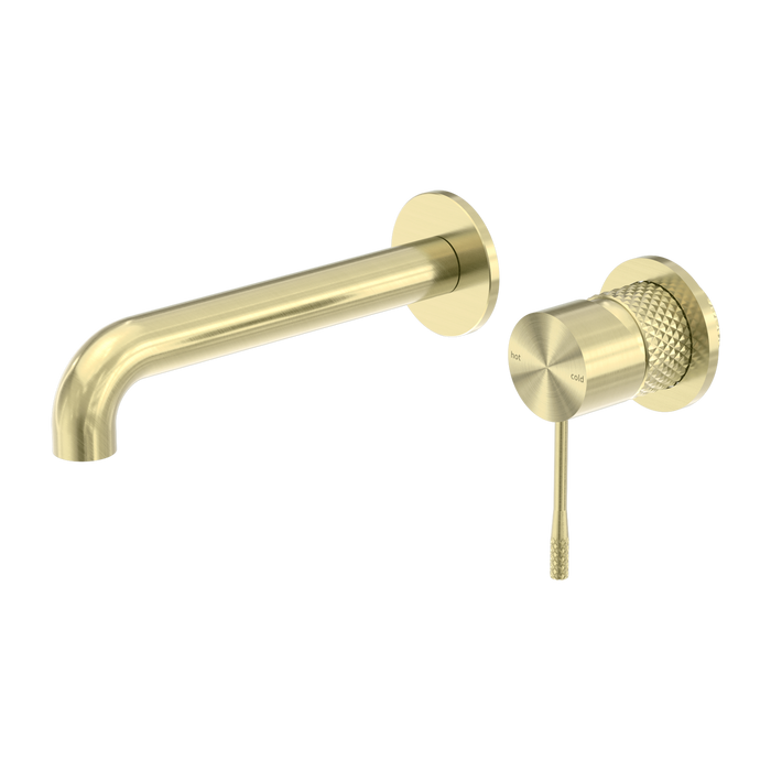 Opal Wall Basin Mixer (Seperate Back Plate) 185mm