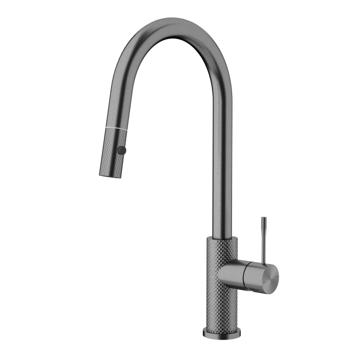 Nero Opal Pull out Sink Mixer with Vegie Spray Function Graphite