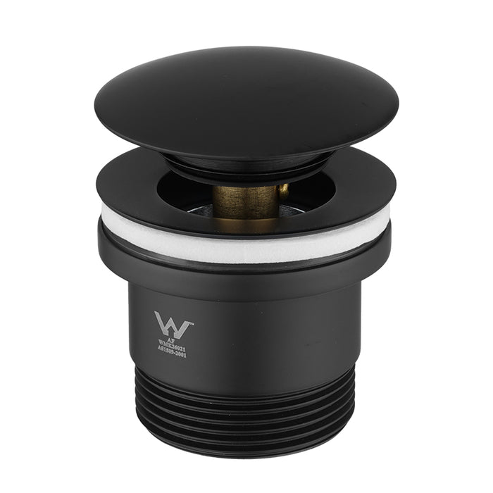 Pop Up Waste Universal Black