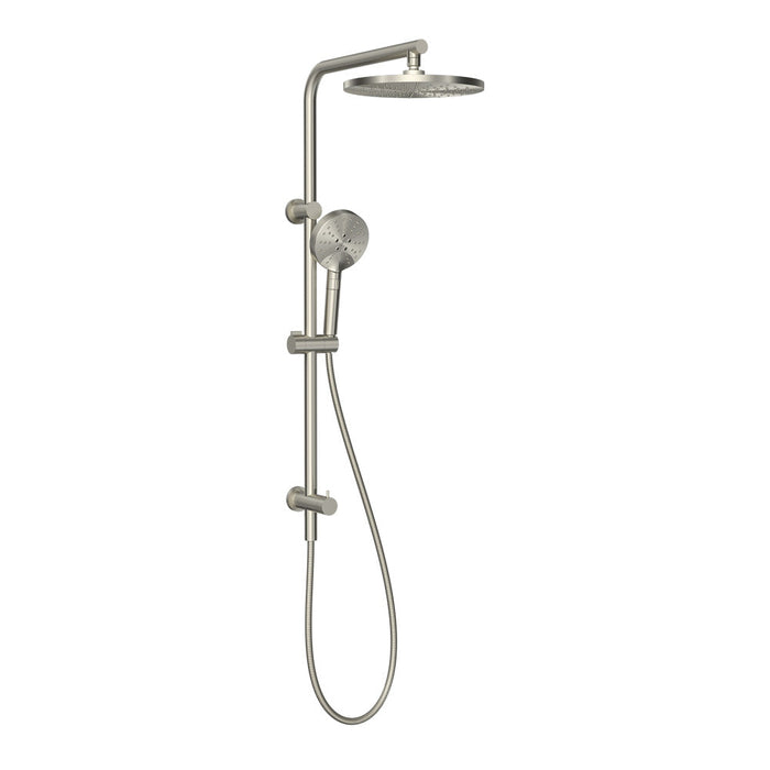 Parisi Envy II Shower Column with Sliding Hand Shower - Brushed Nickel