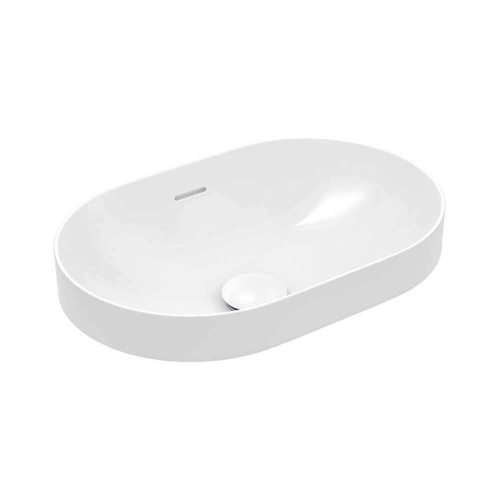 Eleanor Oval Semi-Inset Basin, — Tile House