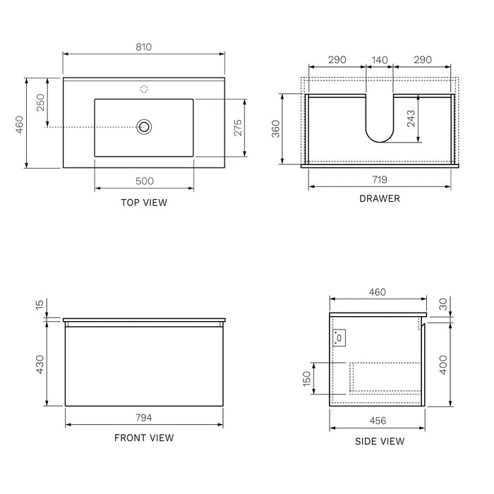 Rocki Wall Vanity