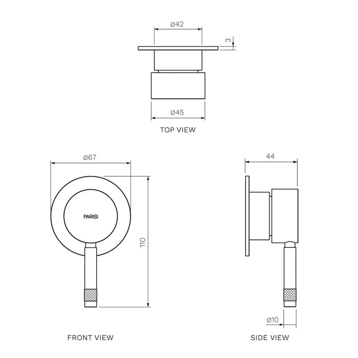 Tondo II Wall Mixer