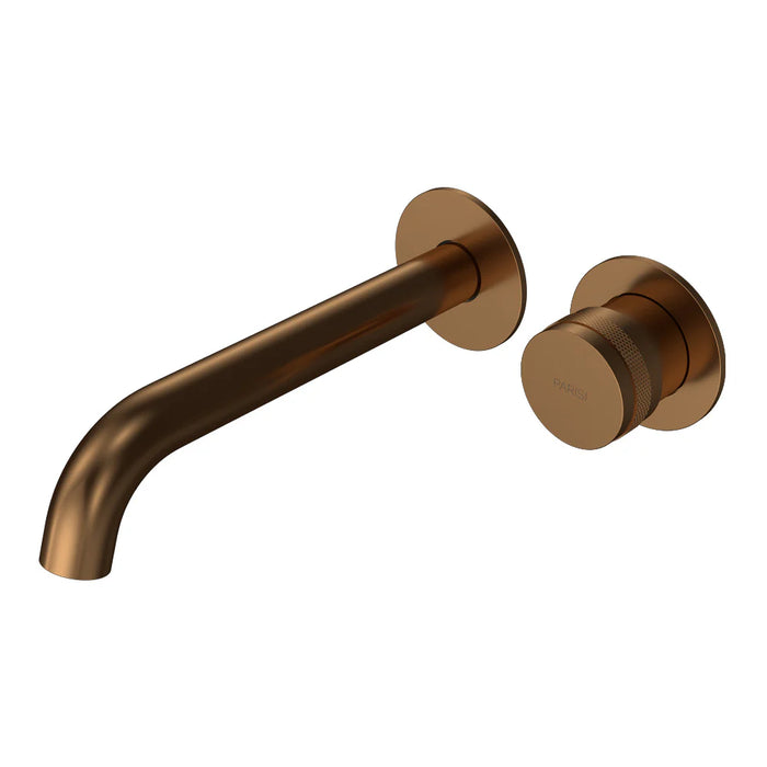 Todo II Wall Mixer with 190mm Curved Spout (Individual Flanges)