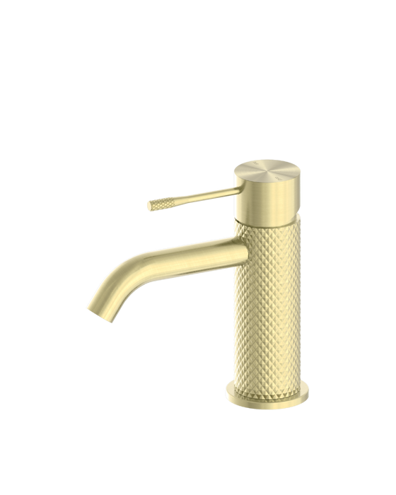 Nero Opal Basin Mixer Brushed Gold