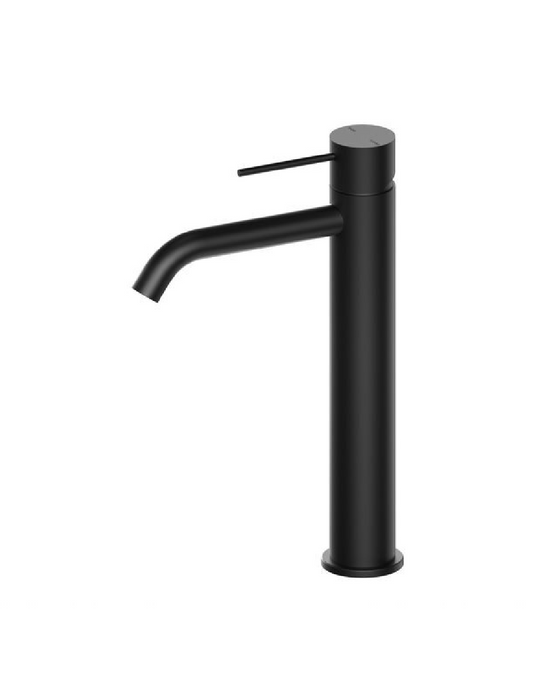 Nero Mecca Tall Basin Mixer Matt Black