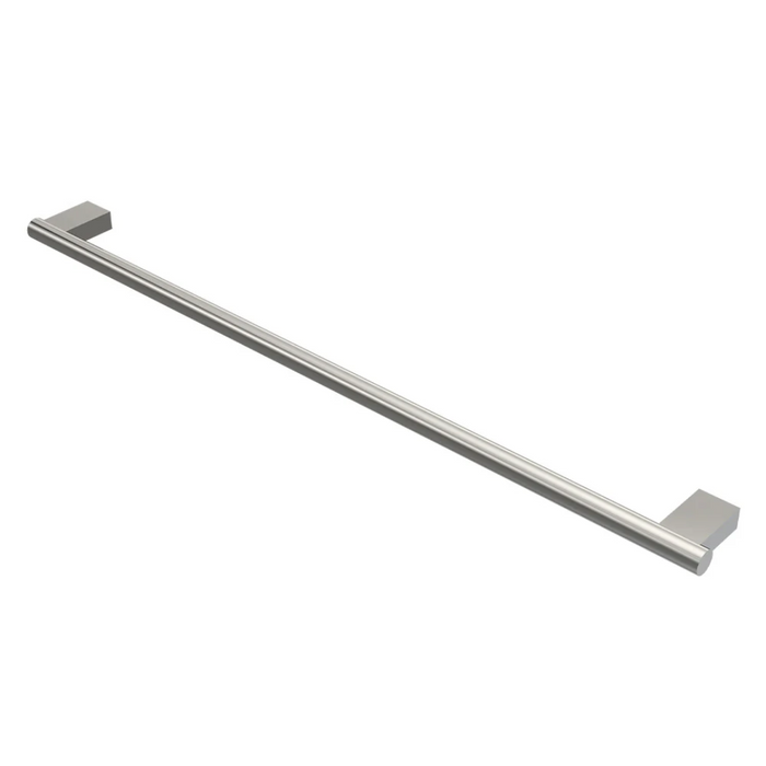 L’Hotel Single Towel Rail 800mm Brushed Nickel