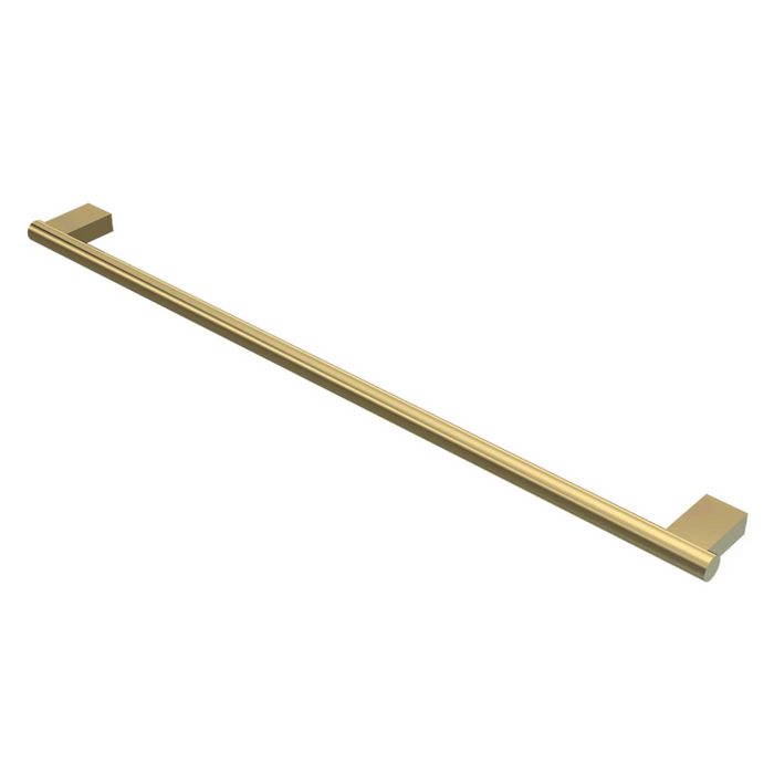 L’Hotel Single Towel Rail 800mm Brushed Brass