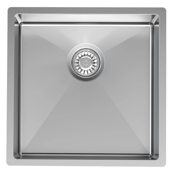 Quadro Single Bowl Sink Undermount/Topmount 440mm Stainless Steel