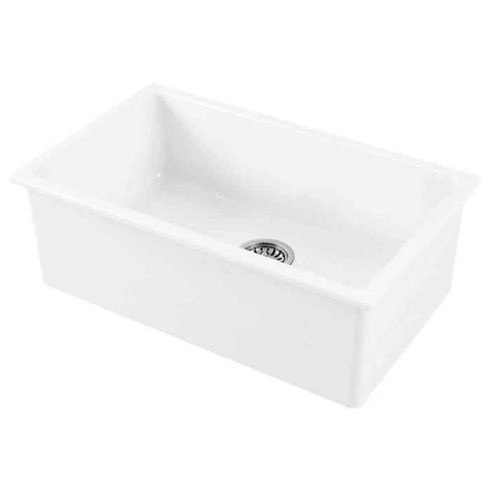 Nuda Single Bowl Sink Undermount/Topmount 760mm