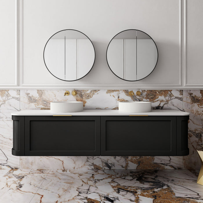 Westminster Curved Wall Hung Vanity