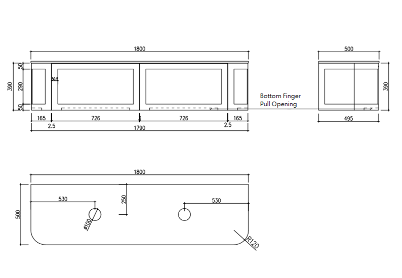 Rocki Wall Vanity