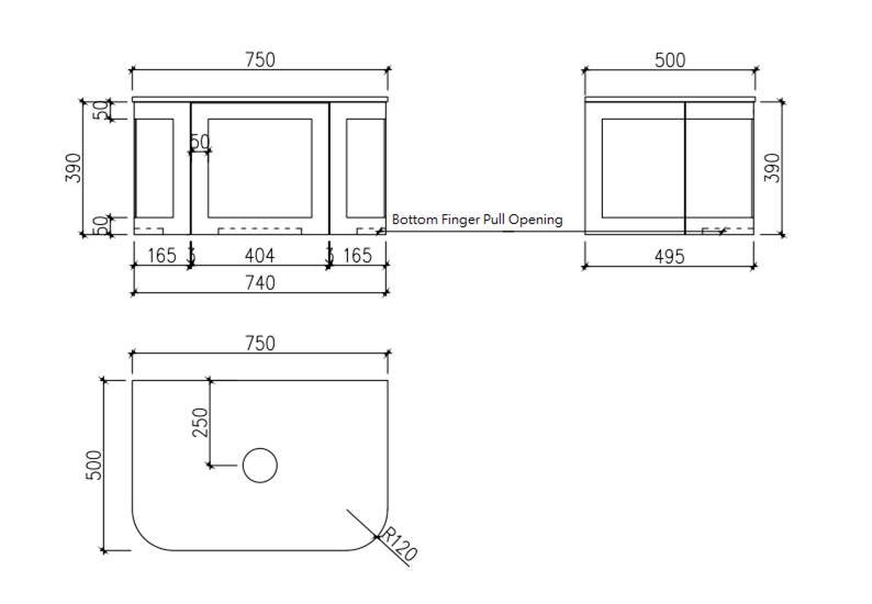 Rocki Wall Vanity