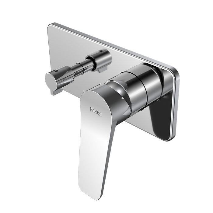 Parisi Float Wall Mixer with 2-Way Diverter - Chrome