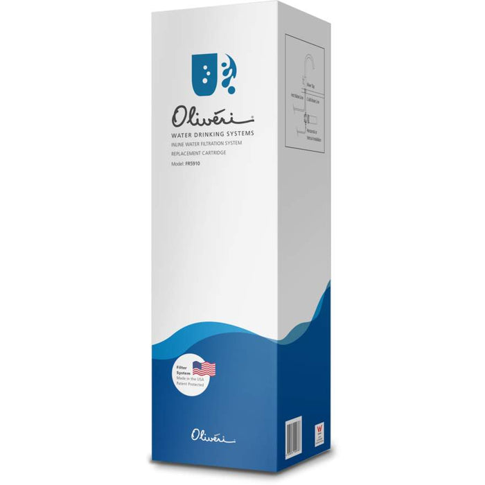 Oliveri Inline Water Filtration System Replacement Cartridge for Standard Water Use (FR5910)