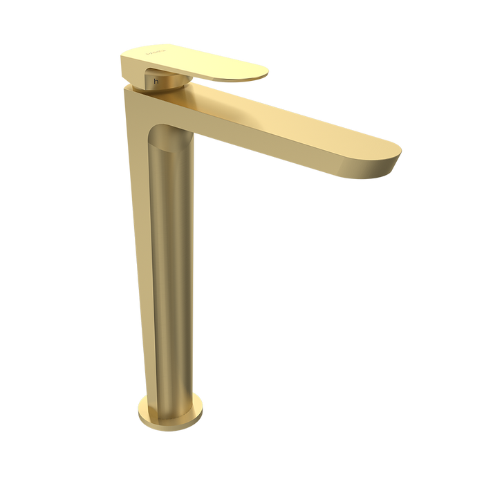 Parisi Loom High Basin Mixer - Brushed Brass