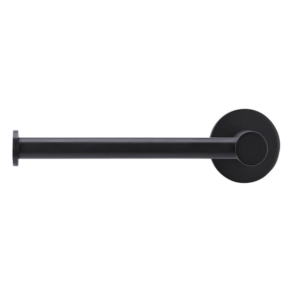 Meir Round Toilet Roll Holder Matte Black