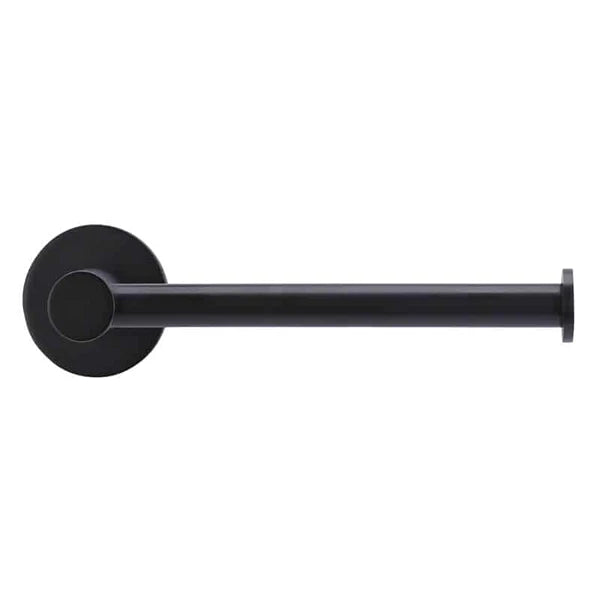 Meir Round Toilet Roll Holder Matte Black