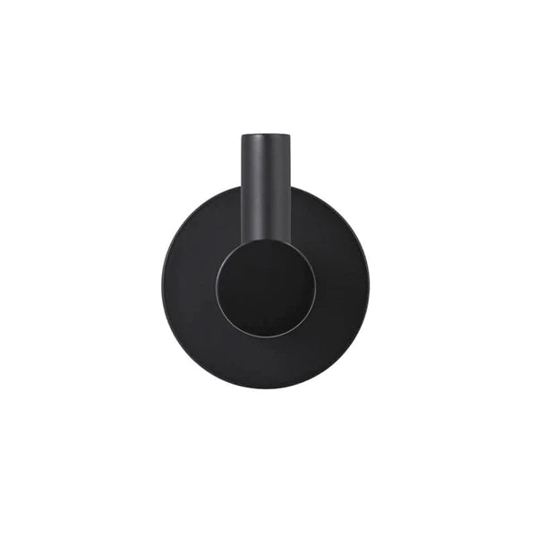 Meir Round Robe Hook Matte Black