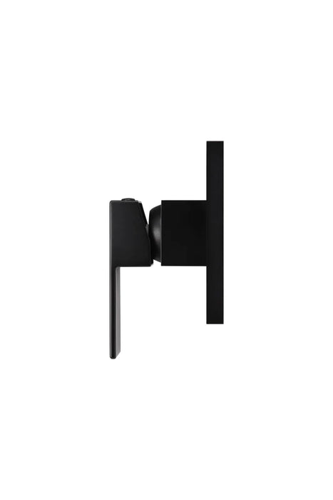 Meir Square Matte Black Wall Mixer