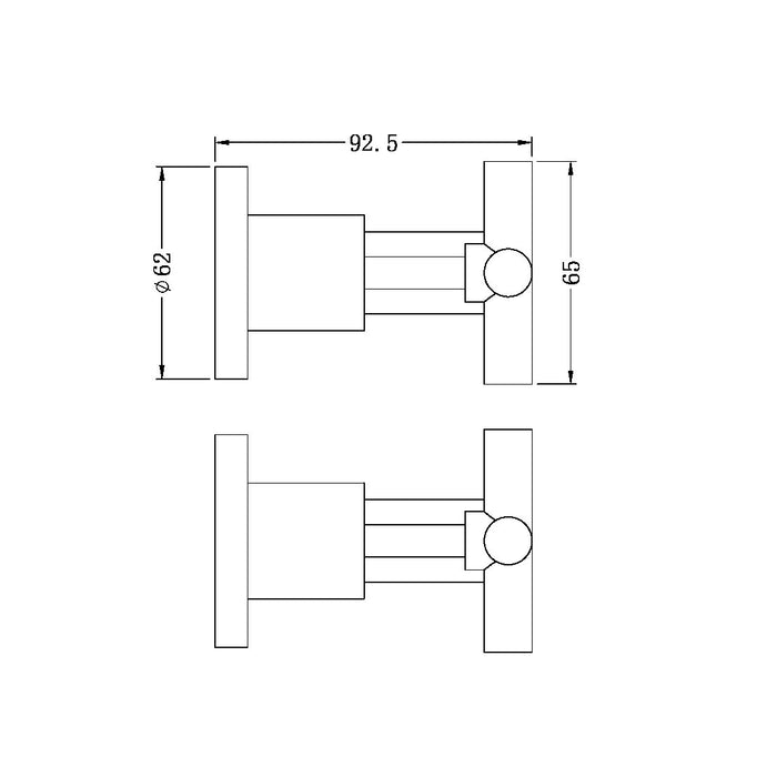 Nero X Plus Range Wall Tops Assembly (35mm Cartridge)