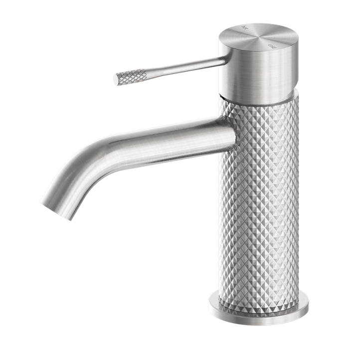 Nero Opal Basin Mixer Brushed Nickel