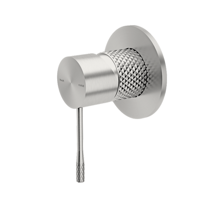 Nero Opal Shower Mixer Brushed Nickel