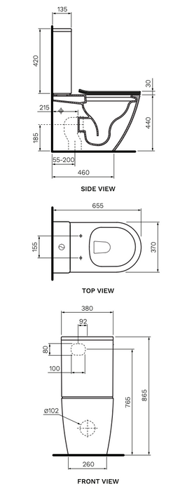 Ellisse MKII Ambulant Wall Faced Suite