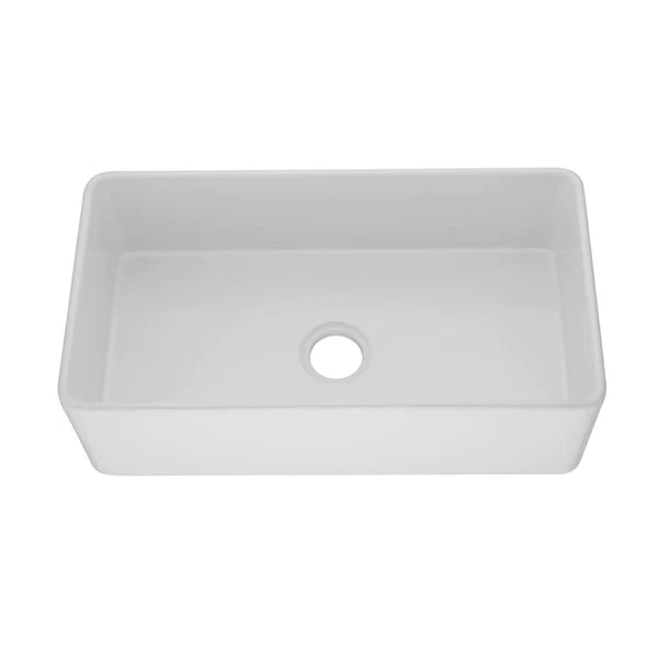 Poseidon QKS8348S-MW Undermount Kitchen Sink Matt White