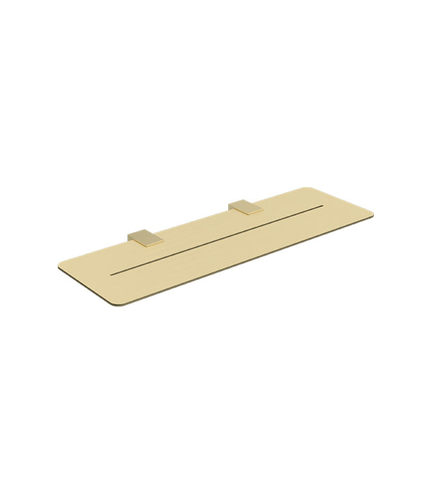 Quadro Shelf 350mm Brushed Brass