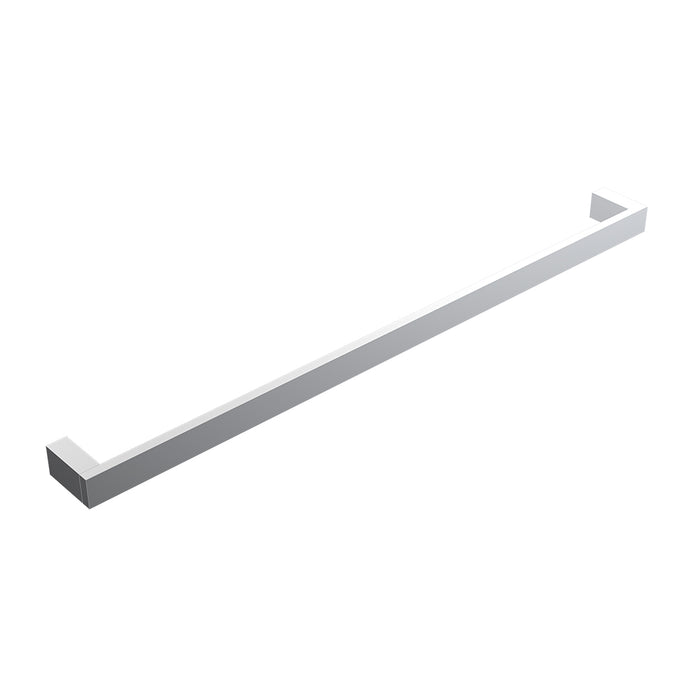 Quadro Single Towel Rail 700mm Chrome