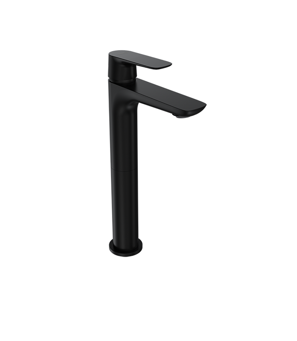 Parisi Slim II High Basin Mixer - Matt Black