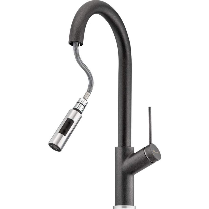 Oliveri Vilo Pull Out Spray Mixer Santorini Black