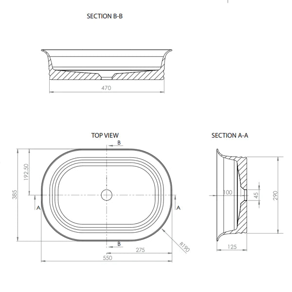 ADP Titan Above Counter Basin